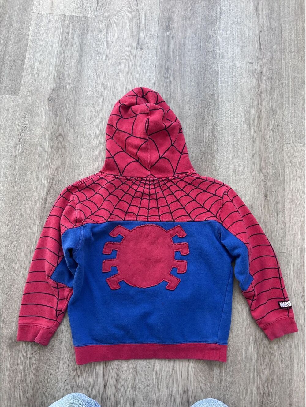 Marvel Universal Studios Kids Spider-Man Hoodie Size Small - Picture 4 of 6